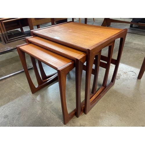 50 - A G-Plan Quadrille teak nest of tables