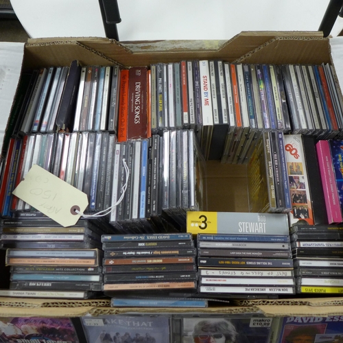 2230 - A box of approx 100 assorted CDs