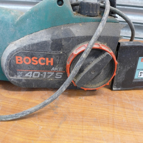 2344 - A Bosch AKE 40-175 electric chainsaw