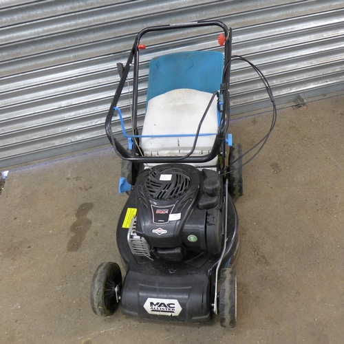 2369 - A Mac Allister self propelled petrol lawn mower model MPRM 46SP with Briggs & Stratton 500E series e... 