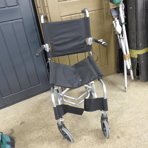 2380 - A Z-Tec Traveler operator driven wheelchair