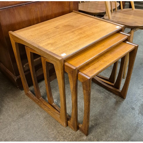 67 - A G-Plan Quadrille teak nest of tables