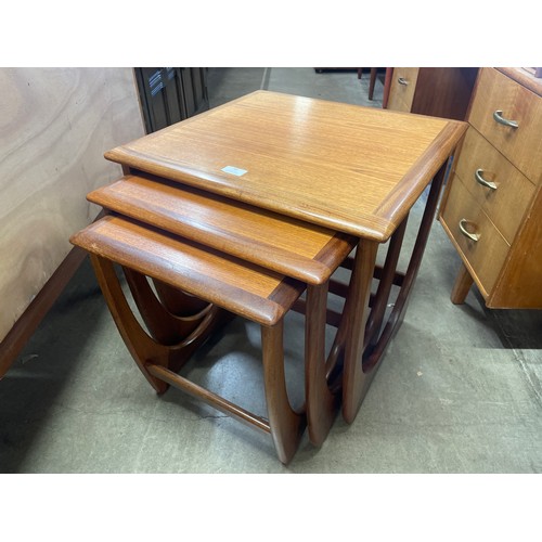 80 - A G-Plan Astro teak nest of tables