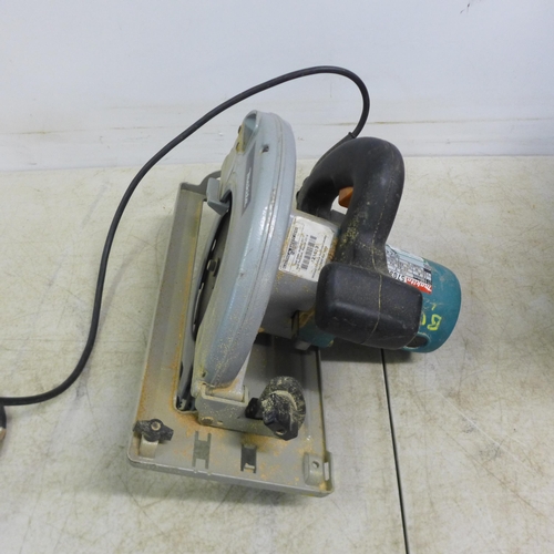 2004 - A Makita 5703R 110v circular power saw - boxed