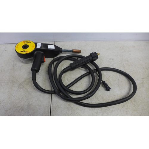 2073 - A COBEL SB8 spool gun with a reel of aluminium cable