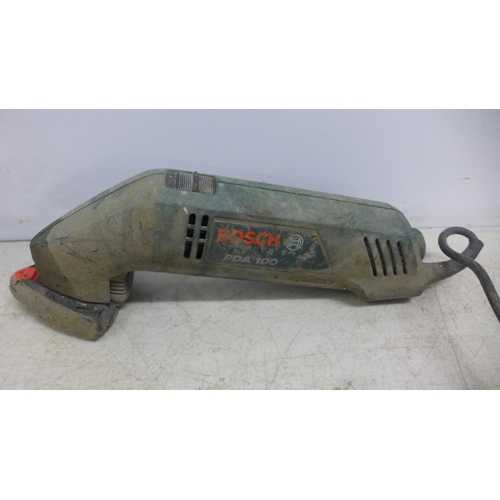 2082 - A Bosch POF 500A 240v router and a Bosch PDA100 240v sander