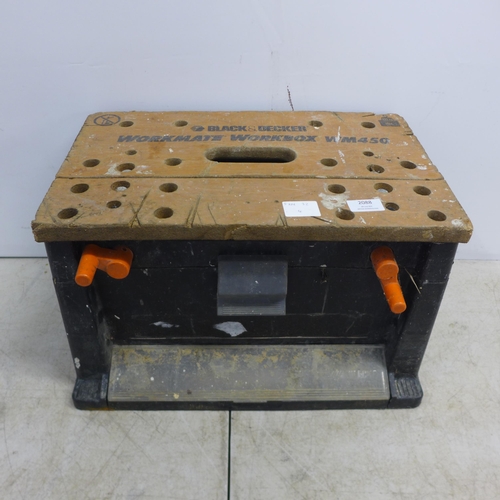 2088 - A Black and Decker WM450 Workmate Workbox