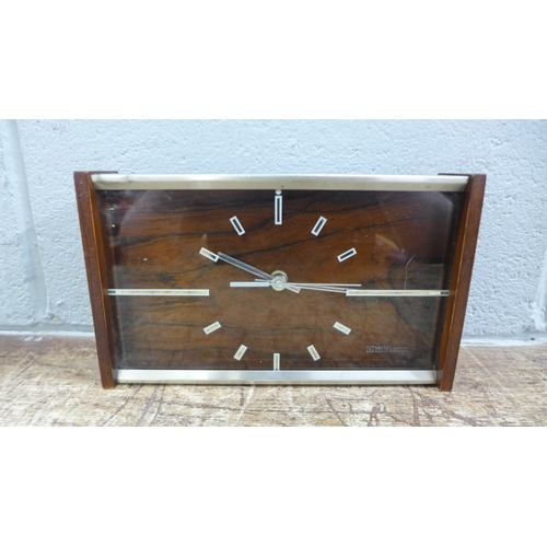 1026 - A Rhapsody Radio, two travel clocks and a Smiths battery operated clock **PLEASE NOTE THIS LOT IS NO... 