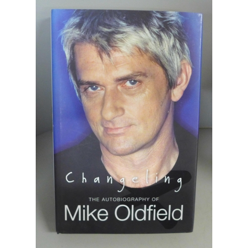 Eleven LP records, Mike Oldfield, Yes, a Mike Oldfield Elements CD set ...