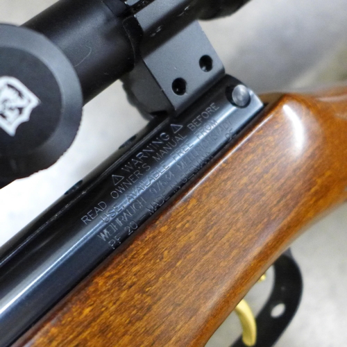 798 - A Weihrauch HW95 0.177 calibre air rifle with scope