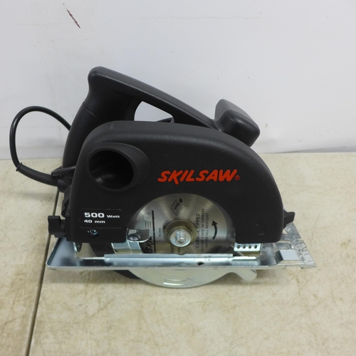 2115 - A Skilsaw 5140 240V, 500W, 40mm circular saw with box