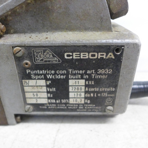 2120 - A Cebora 11KVA 240V spot welder