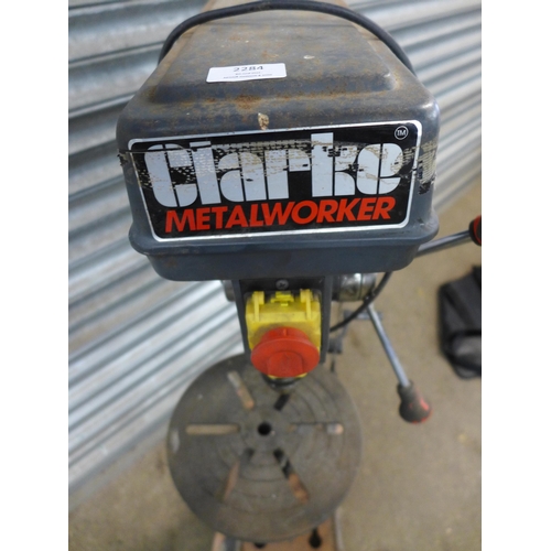 2284 - A Clarke Metal Worker CDP301B 230v 510w pillar drill press