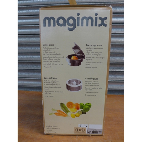 2428 - A Magimix Le Duo juicer, boxed, unused, sealed