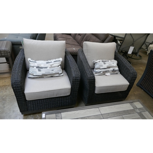 1302 - Agio Cameron 4Pc Woven Deep Seating Set    , Original RRP £1416.66 + vat  (4203-21)   * This lot is ... 