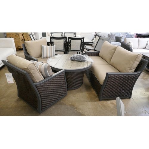 1304 - Ove Decors Barcelona 4Pc Deep Seating Set - Damaged Corners, Original RRP £1833.32 + vat  (4203-22) ... 