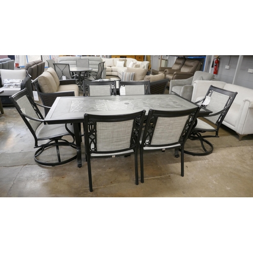 1305 - Agio Turner 7Pc Sling Dining Set, Original RRP £1083.33 + vat  (4203-16)   * This lot is subject to ... 