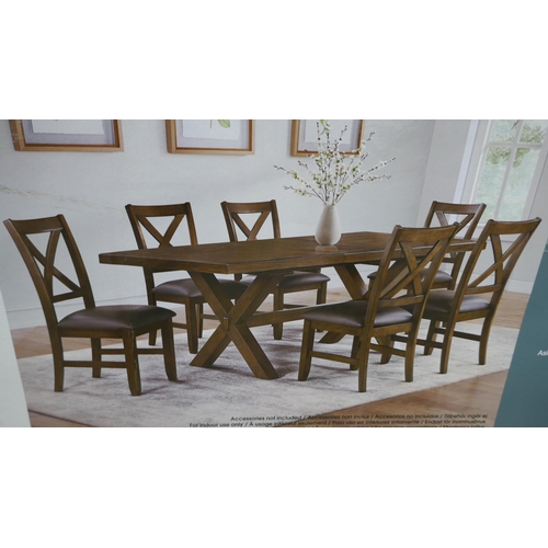 1404 - Blakely 7 piece Extendable Whalen Dining Set, Original RRP £666.66 + VAT (4201-16) *This lot is subj... 