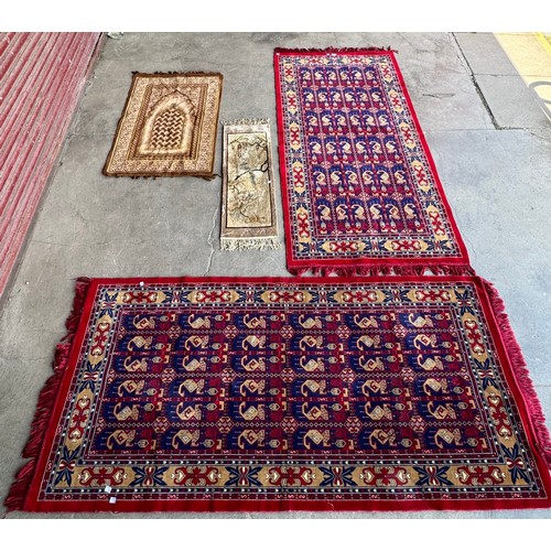 231 - Four assorted rugs