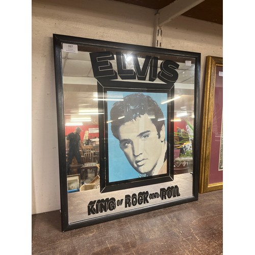 337 - An Elvis Presley mirror