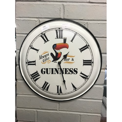 1365 - A Guinness wall clock