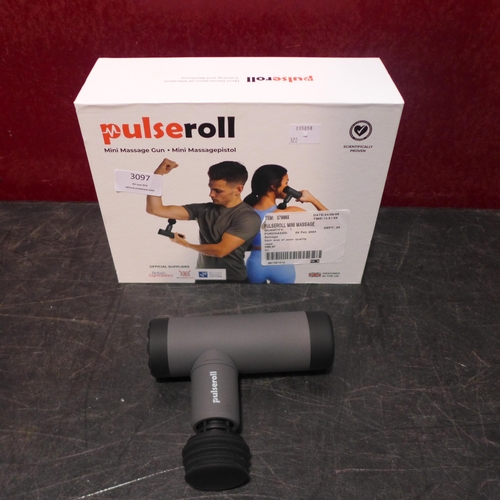 3097 - Pulseroll Mini Massage Gun  (322-207) *This lot is subject to VAT