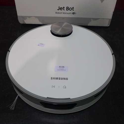 3116 - Samsung Jet Bot Robot Vacuum Cleaner, Original RRP £449.99 + VAT (322-48) *This lot is subject to VA... 