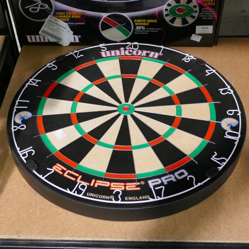 3004 - Unicorn Eclipse Pro Dartboard (322-36) *This lot is subject to VAT