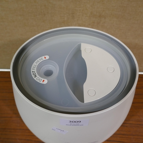 3009 - Duux Tag White Humidifier - No Lid (322-20) *This lot is subject to VAT