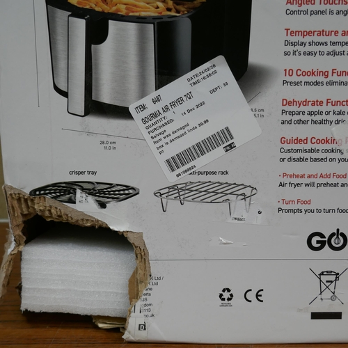 3011 - Gourmia Air Fryer 7Qt     (322-34) *This lot is subject to VAT