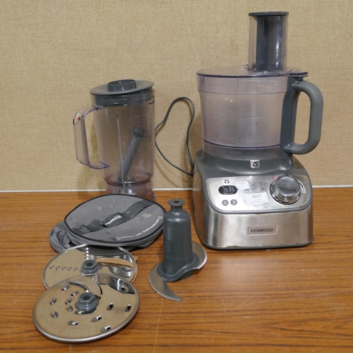 3017 - Kenwood All In 1 Food Processor, Original RRP £109.99 + VAT (322-9) *This lot is subject to VAT