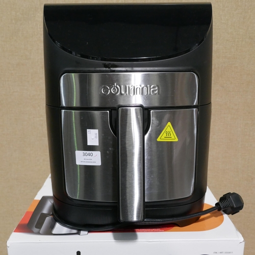 3040 - Gourmia Air Fryer 7Qt   - This lot requires a UK adaptor      (327-84 )  * This lot is subject to VA... 