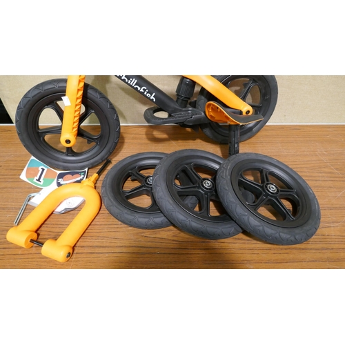 3053 - Chillafish Balance Bike With Spare Wheels/Parts   (327-81 )  * This lot is subject to VAT