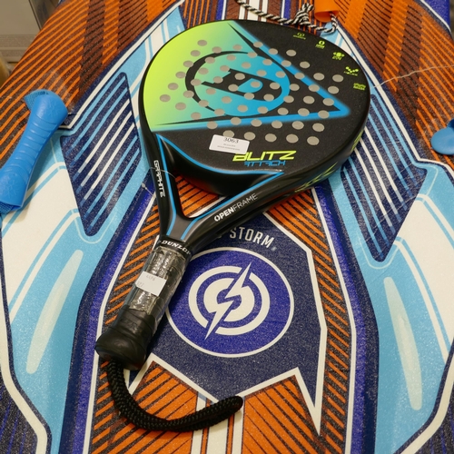 3063 - Dunlop Padel Racket, 2 x 50