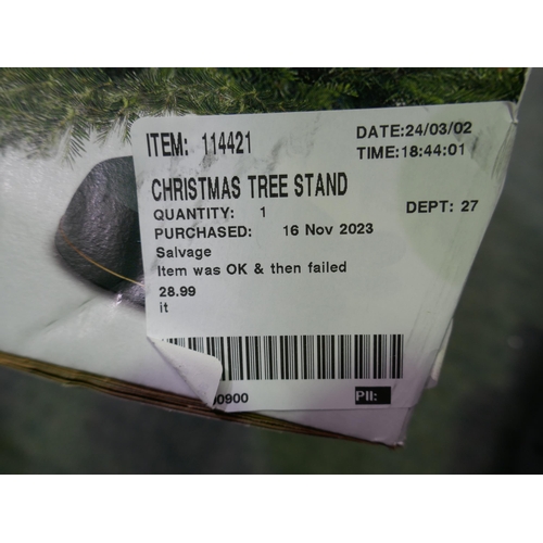 3324 - Christmas Tree Stand, Safelawn Feed 400Sqm (322-70,194) *This lot is subject to VAT