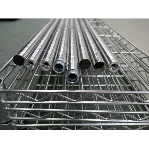 3327 - Trinity 4 Tier Metal Shelving Unit (322-69) *This lot is subject to VAT