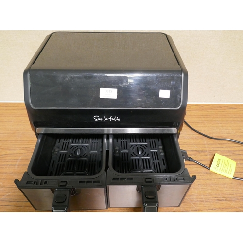 3335 - Sur La Table Double Air Fryer (322-58) *This lot is subject to VAT