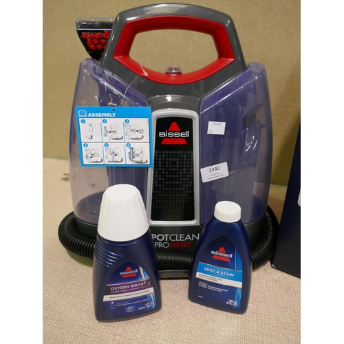 3340 - Bissell Spot Upholstery Cleaner, Original RRP £99.99 + VAT (322-55) *This lot is subject to VAT