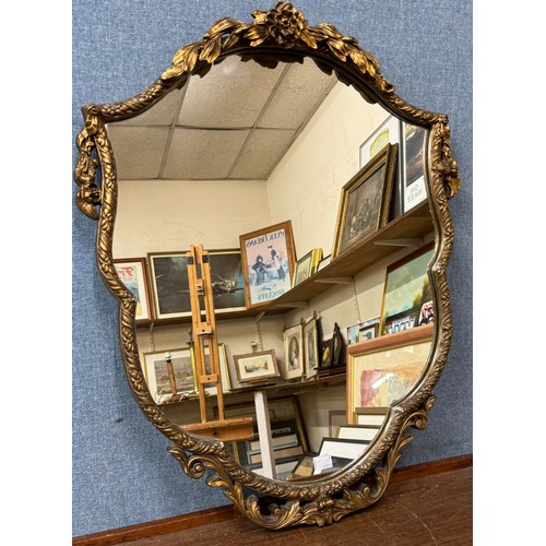 359A - A gilt framed mirror