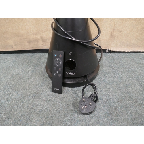 3399 - Vybra 3 In 1 Black Heater With Remote, Original RRP £119.99 + VAT (322-91) *This lot is subject to V... 