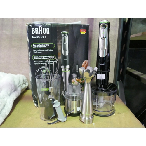 3423 - Braun Hand Blender - Model Mq9138Xi (322-105) *This lot is subject to VAT