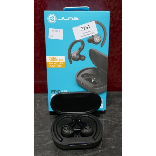 3131 - Jlab Epic Air Sport Anc True Wireless Earbuds (322-19) *This lot is subject to VAT