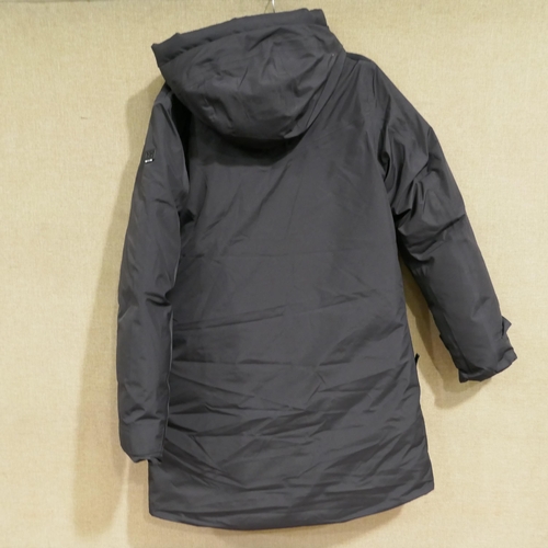 3253 - Black ladies Helly Hansen Bouvet down coat (size S). *This lot is subject to VAT