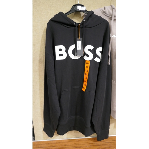 3255 - Four mixed size/style branded hoodies, including Hugo Boss, Champion, Puma. *This lot is subject to ... 