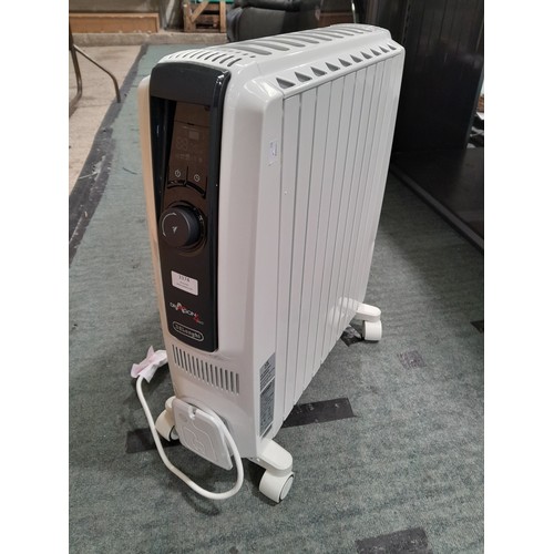 3374 - Delonghi Dragon 4 Oil  Filled Radiator - Model Trdx41025E (322-206) *This lot is subject to VAT