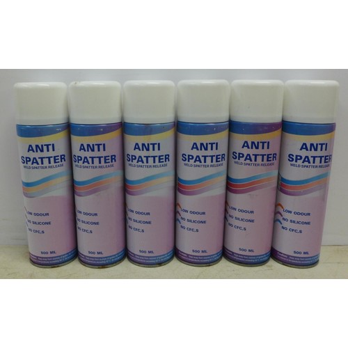 2003 - Six 500ml cans of weld anti-spatter release spray