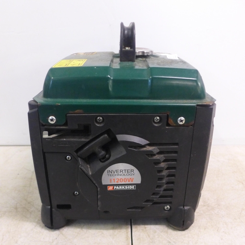 2007 - A Parkside PGI 1200 A1, 1200W petrol driven inverter generator