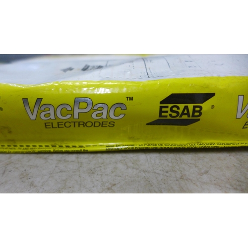 2029 - 3 packs of ESAB Vac-PAC welding electrodes - 3.2mm x 450mm long