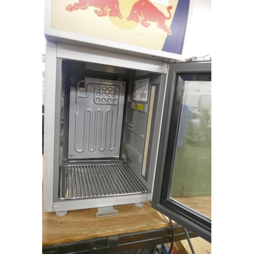 2296A - A Red Bull mini fridge