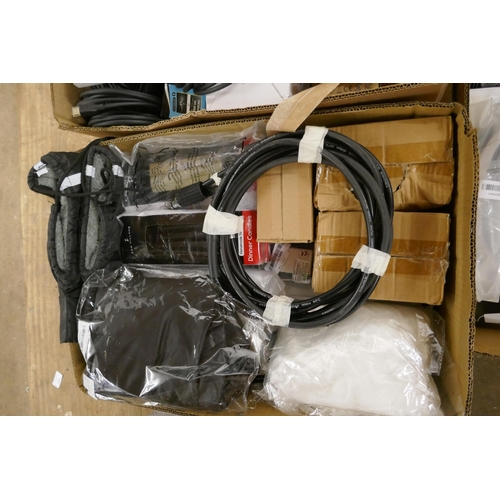 2311 - 3 boxes of assorted unused items including a pressure washer hose, thermal boot covers, plastic cutl... 